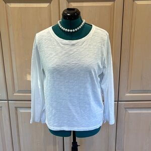 Habitat White Long Sleeve Women's Top
